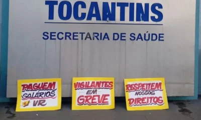 com-atrasos-no-salarios-e-no-pagamento-de-ferias-e-fgts,-vigilantes-entram-em-greve;-categoria-atua-em-unidades-de-saude,-agencias-da-caixa-e-conab 